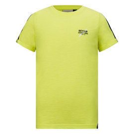 Retour Retour shirt RJB-21-205-3015 Italo soft neon yellow