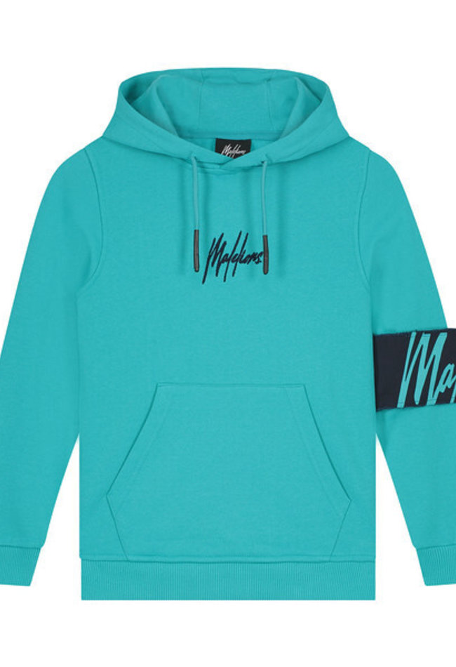 Malelions Malelions junior captain  hoodie J1-SS22-09 turquoise