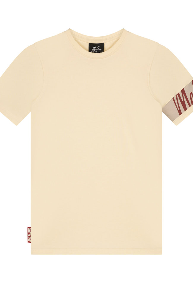 Malelions Malelions shirt J2-SS22-09 beige