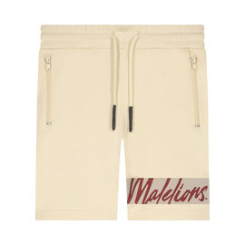 Malelions Malelions korte broek J2-SS22-11 beige