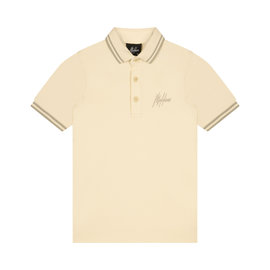 Malelions Malelions poloshirt J2-SS22-23 beige