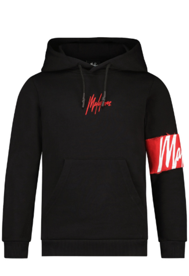 Malelions Malelions junior captain hoodie MJ-AW21-1-08 black/red