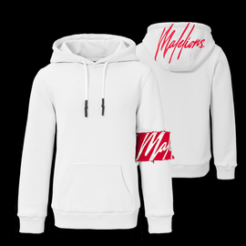 Malelions Malelions hoodie MJ-SS21-1-01 junior captain white/red