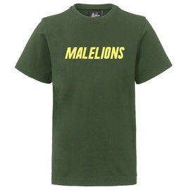 Malelions Malelions shirt MJ-SS21-1-05 Nium army/yellow