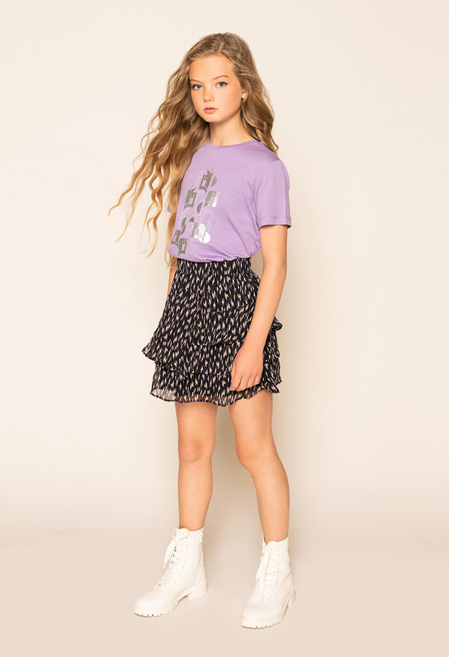 Frankie & Liberty Frankie & Liberty shirt Chloe FL22125 purple rain