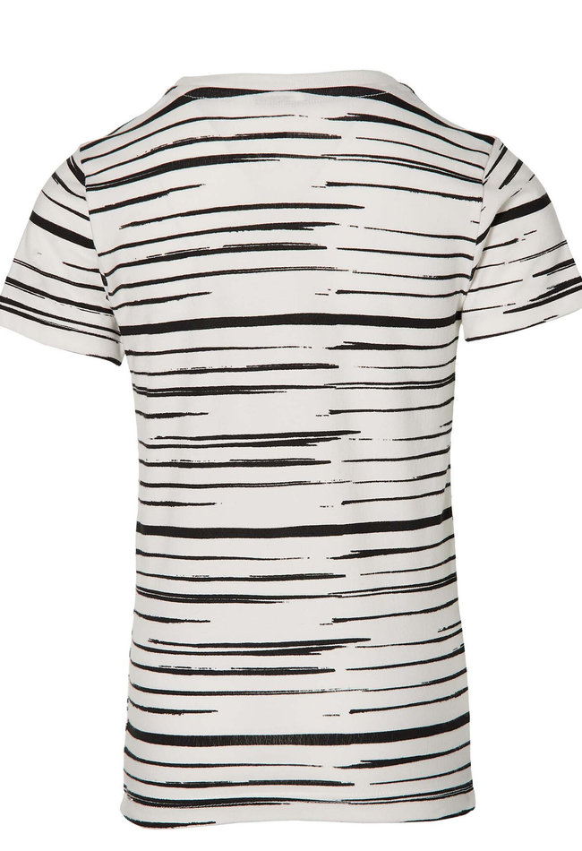 Quapi Quapi shirt Faber off-white stripe