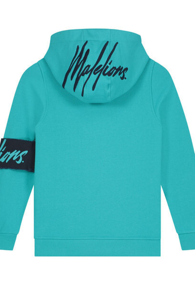 Malelions Malelions junior captain  hoodie J1-SS22-09 turquoise