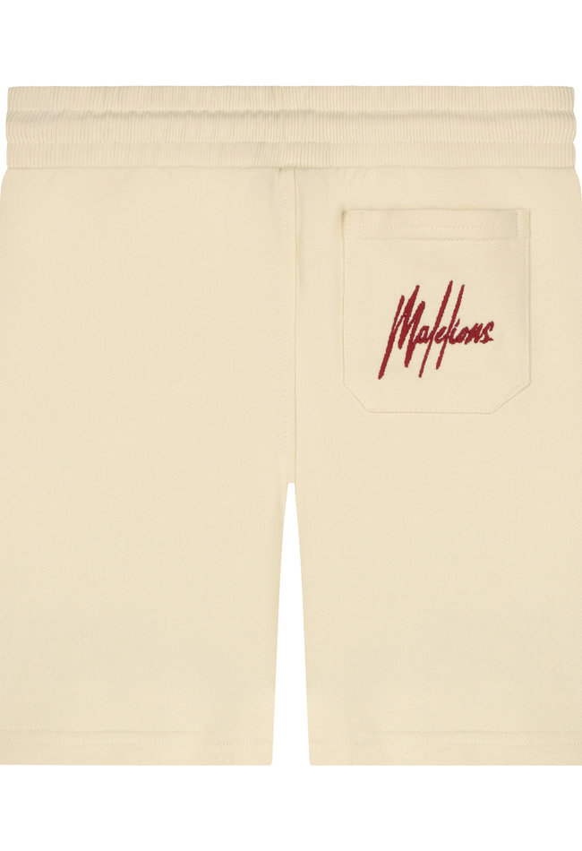 Malelions Malelions korte broek J2-SS22-11 beige