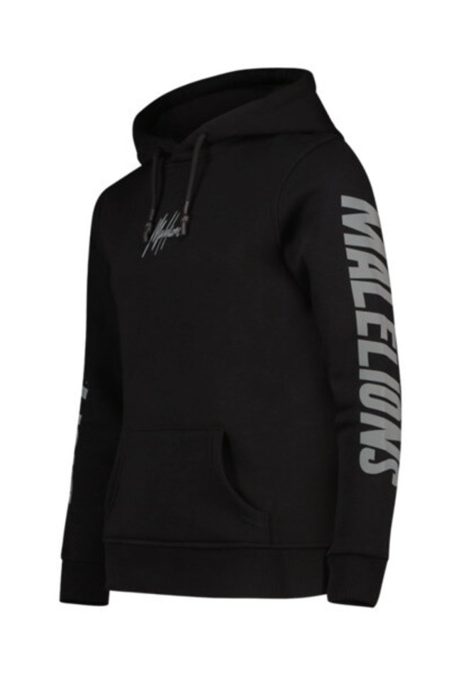 Malelions Malelions hoodie MJ-AW21-1-17 black reflective lective