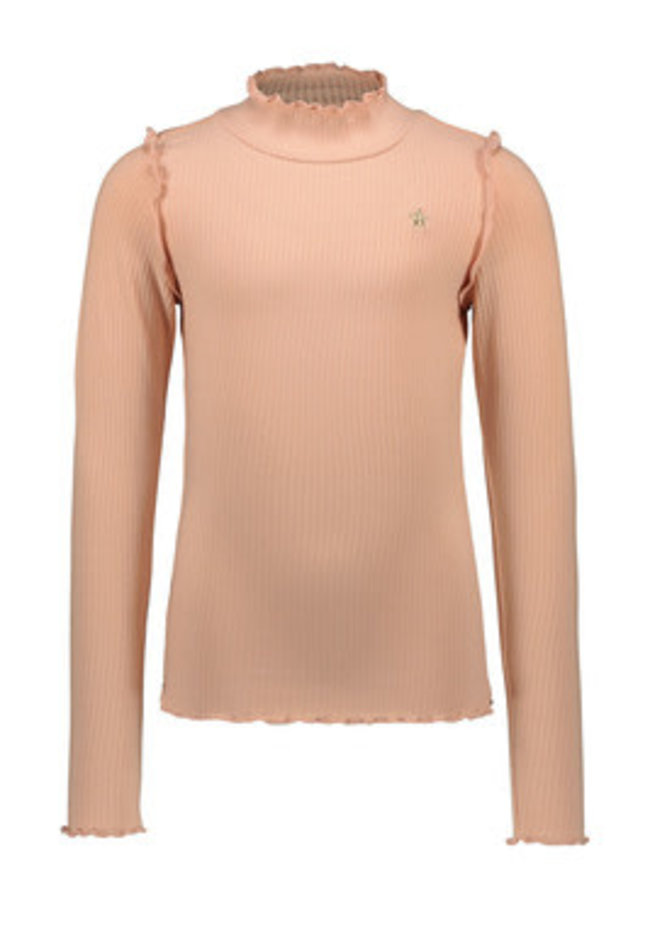 Like Flo Like Flo girls solid rib rollneck F208-5424-218