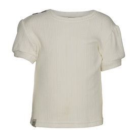 Kiezeltje Kiezeltje t-shirt KZ8748 Fleur off white