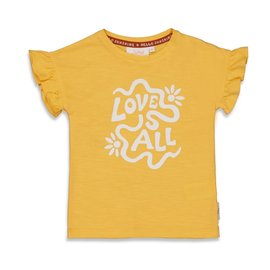 Jubel Jubel t-shirt 91700349 geel have a nice daisy