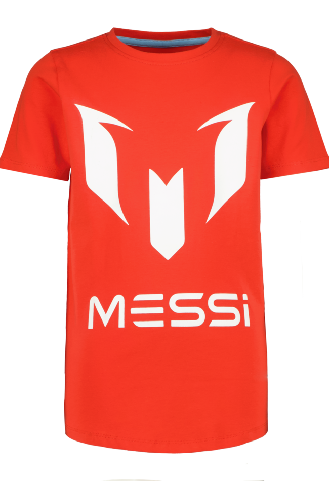 Vingino x Messi Vingino x Messi t-shirt logo tee messi sporty red C099KBN30001