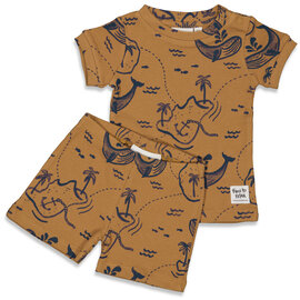 Feetje Feetje pyjama shortama 50500064 walvis Premium Summerwear Wally Whale