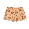 Feetje Feetje pyjama shortama 50500067 bloemen perzik Premium Summerwear Belle Bloom