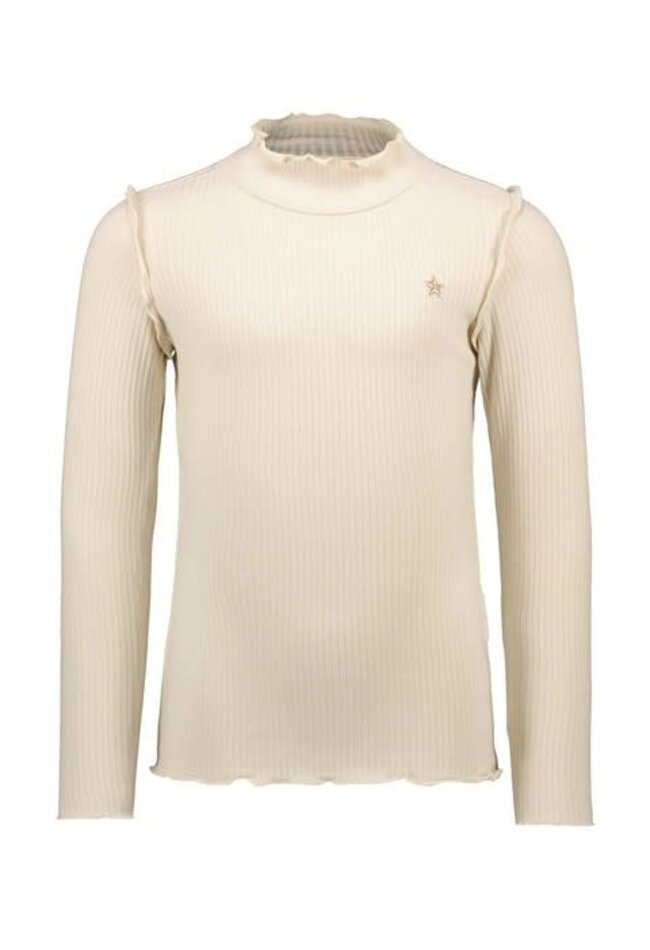 Like Flo Like Flo longsleeve solid rib rollneck F308-5424-050