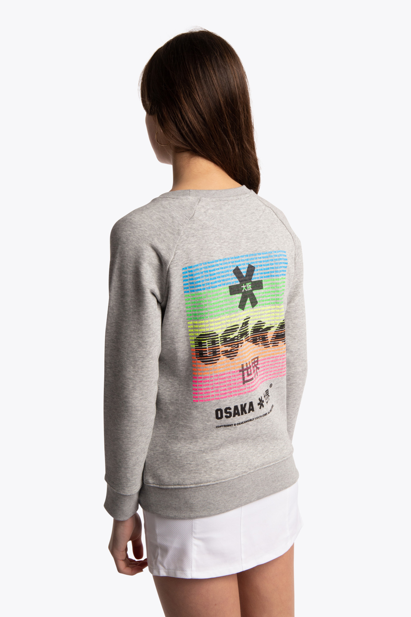 lavendel Groen Verschuiving Osaka sweater junior Warpy grijs - Hockeybrouwerij