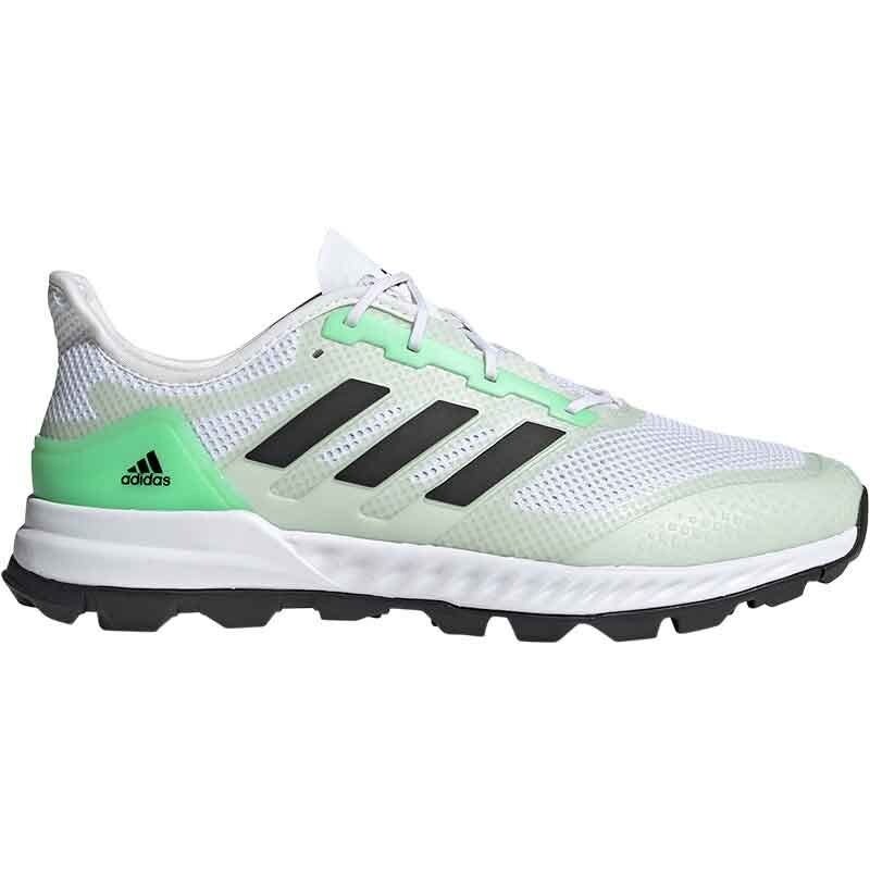 Adidas Adidas Adipower 2.1 White - Black - Green Hockeyschoen