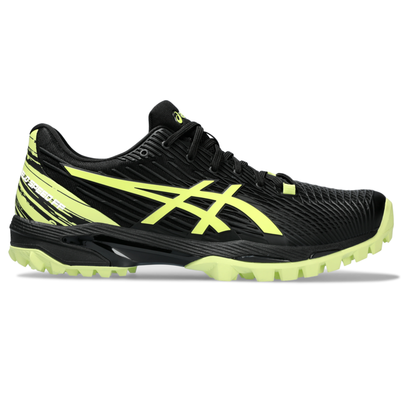 Asics Asics Field Speed FF Men Black - Glow Yellow Hockeyschoen