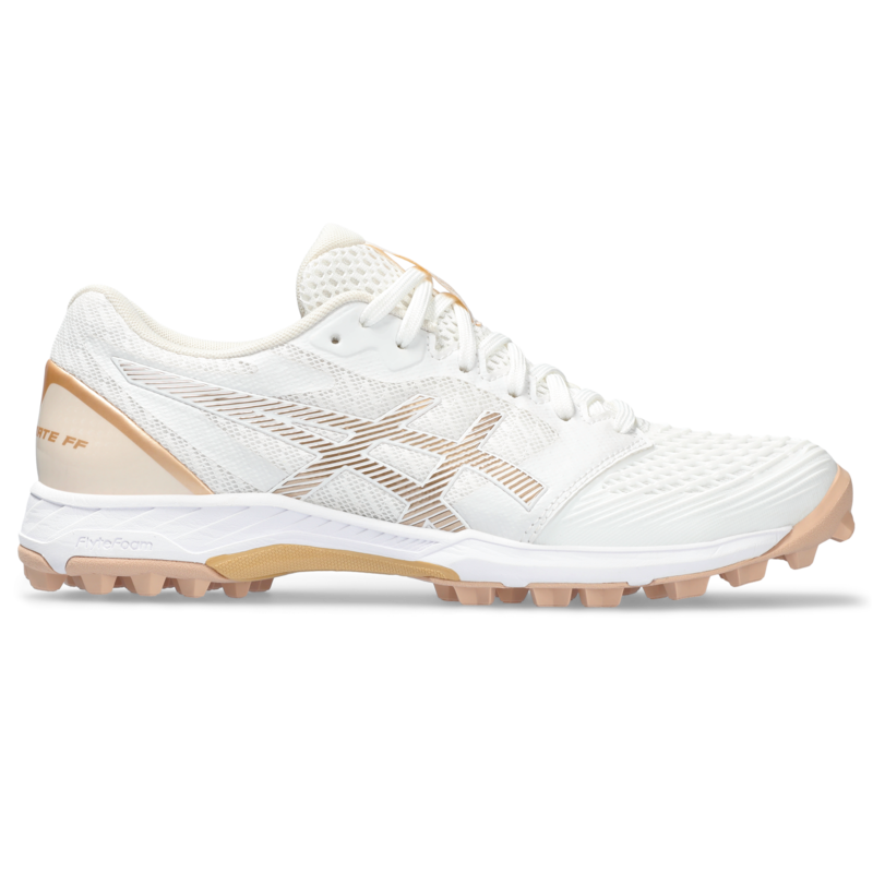 Asics Asics Field Ultimate FF 2 Women White - Champagne Hockeyschoen