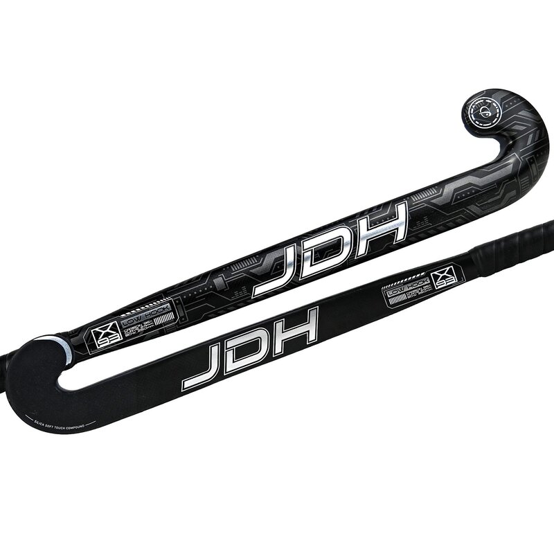 JDH JDH X93TT LowBow Hook Black - Silver Hockeystick