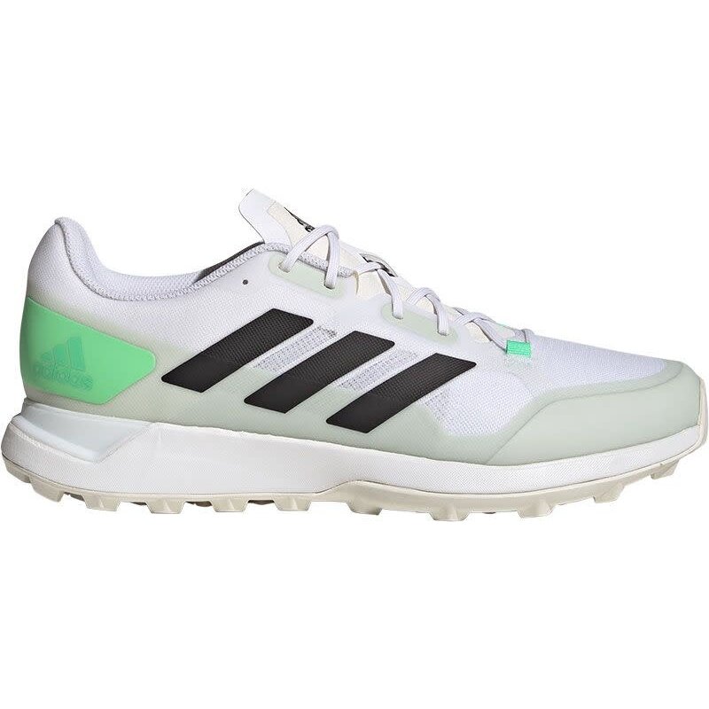 Adidas Adidas Zone Dox 2.2S White - Black - Green Hockeyschoen