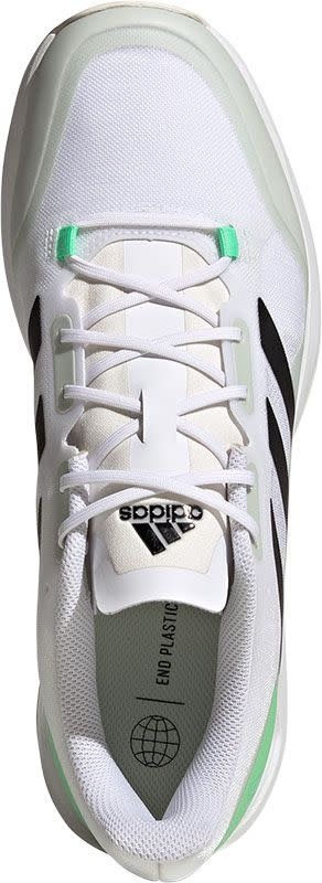Adidas Adidas Zone Dox 2.2S White - Black - Green Hockeyschoen