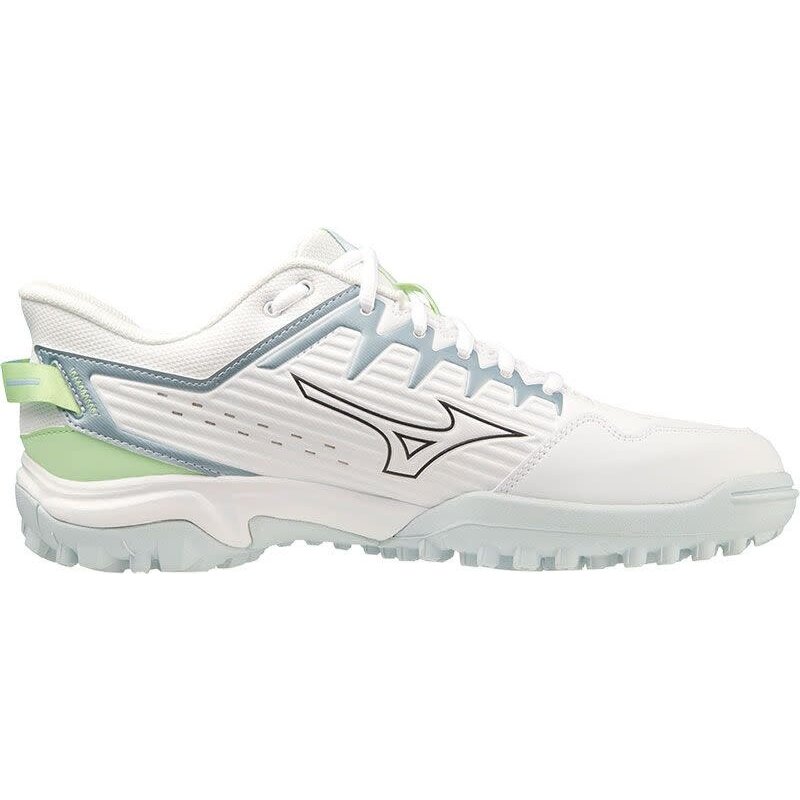 Mizuno Mizuno Wave Lynx 2 White - Glacial Ridge - Patina Green Hockeyschoen