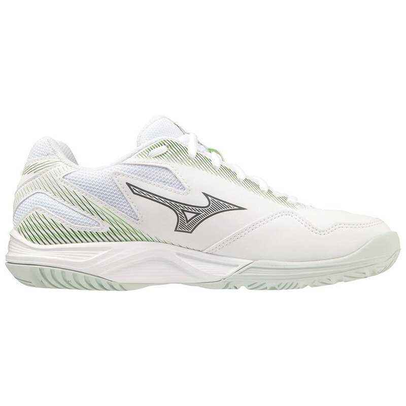 Mizuno Mizuno Stealth Star 2 JR. White/PatinaGreen - Zaalschoen