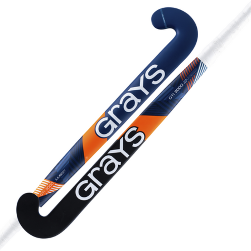 Grays Grays GTI3000 Jumbow Navy - Orange Indoor Hockeystick