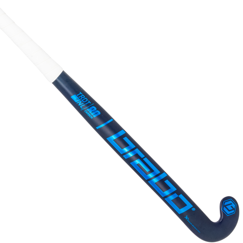 Brabo Brabo IT Traditional Carbon 80 LowBow Blue Indoor Hockeystick