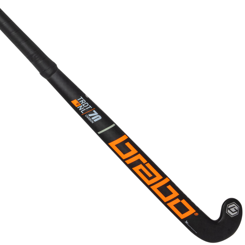Brabo Brabo IT Traditional Carbon 70 Control Bow Blue Indoor Hockeystick