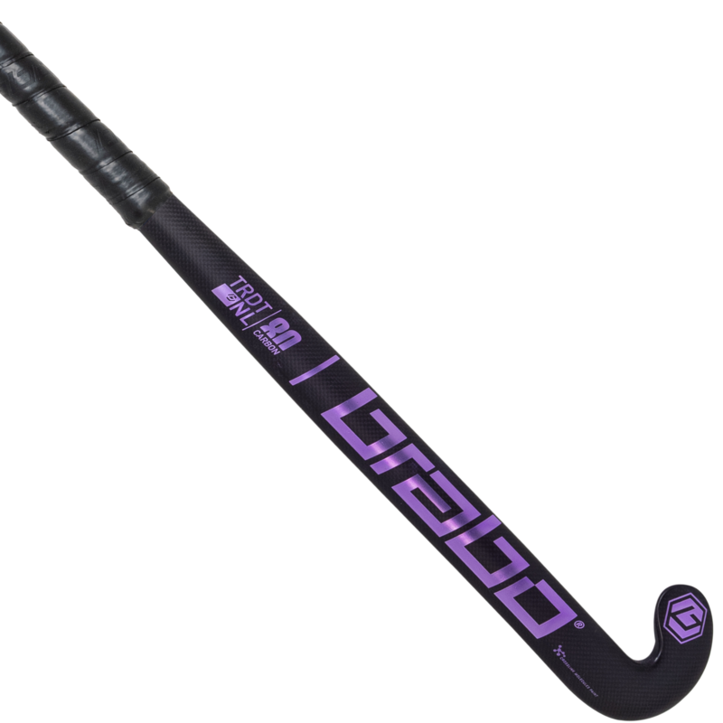 Brabo Brabo IT Pure Diamond 20 Black Control Bow Black Pink ndoor Hockeystick