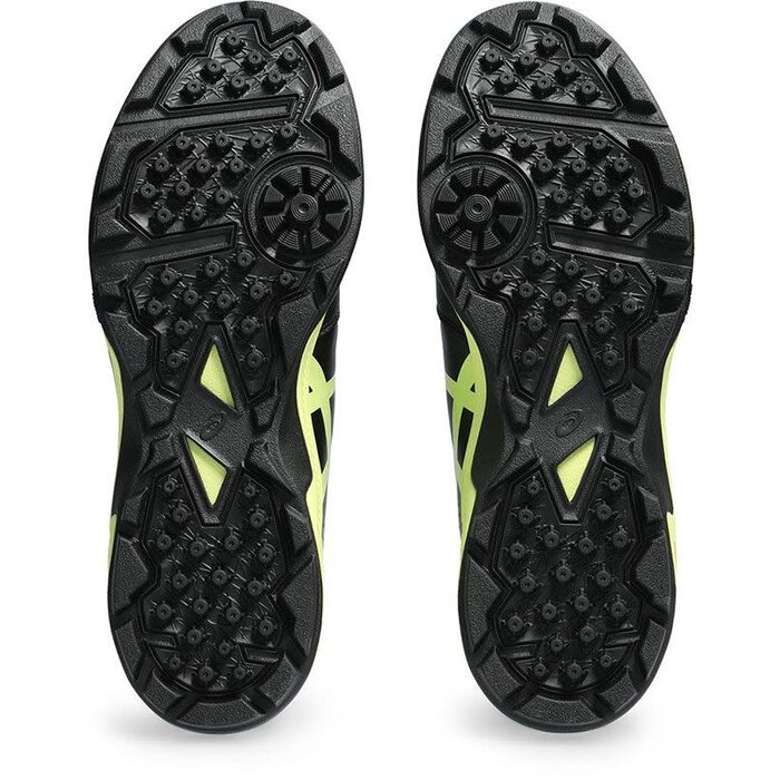 Asics Asics Gel-Peake 2 Black - Glow Yellow Hockeyschoen