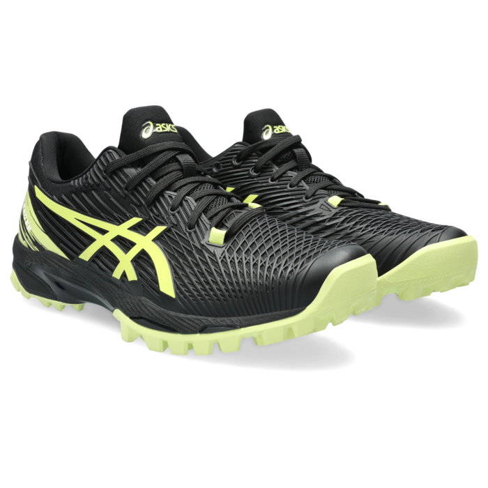 Asics Asics Field Speed FF  Men Black - Glow Yellow Hockeyschoen