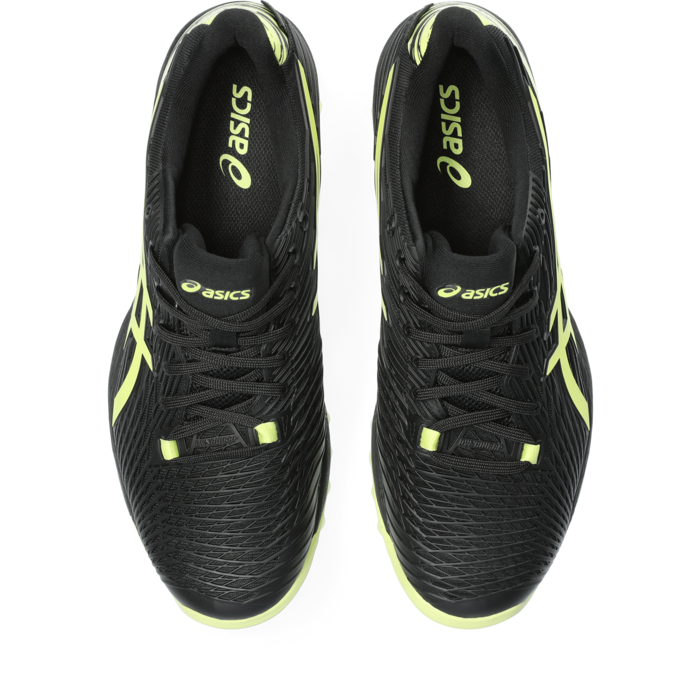 Asics Asics Field Speed FF  Men Black - Glow Yellow Hockeyschoen