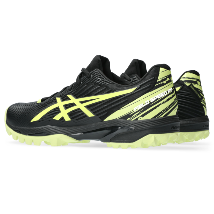 Asics Asics Field Speed FF  Men Black - Glow Yellow Hockeyschoen