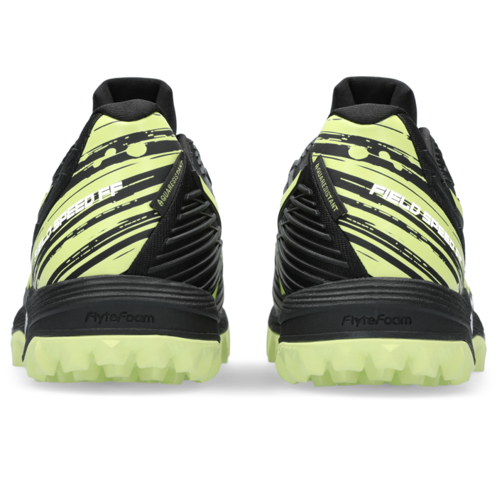 Asics Asics Field Speed FF  Men Black - Glow Yellow Hockeyschoen