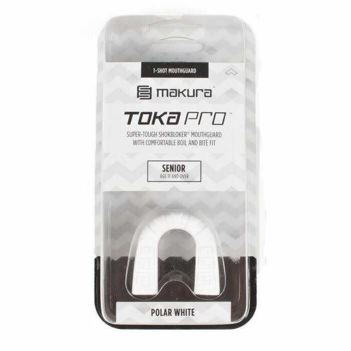 Makura Makura Toka Mouthguard  Senior White
