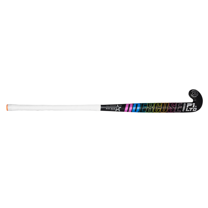 Princess Princess No Excuse LTD Black - Rainbow Midbow Zaalhockeystick