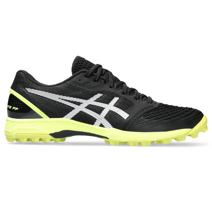 Asics Asics Field Ultimate FF Men Black - Glow Yellow Hockeyschoen