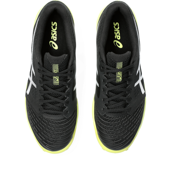 Asics Asics Field Ultimate FF Men Black - Glow Yellow Hockeyschoen