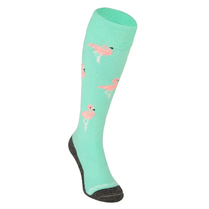 Brabo Brabo Socks Flamingo Mintgroen