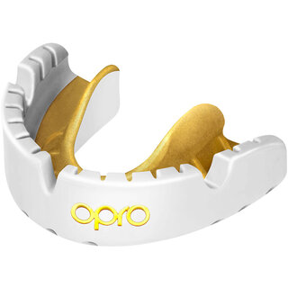 Opro Opro Gold Ultrafit Braces Senior White