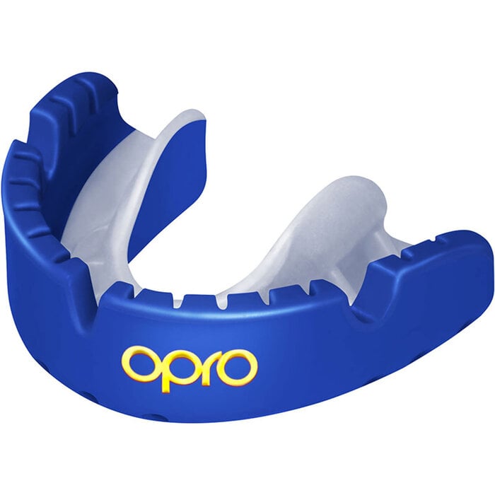 Opro Opro Gold Ultrafit Braces Senior Blue