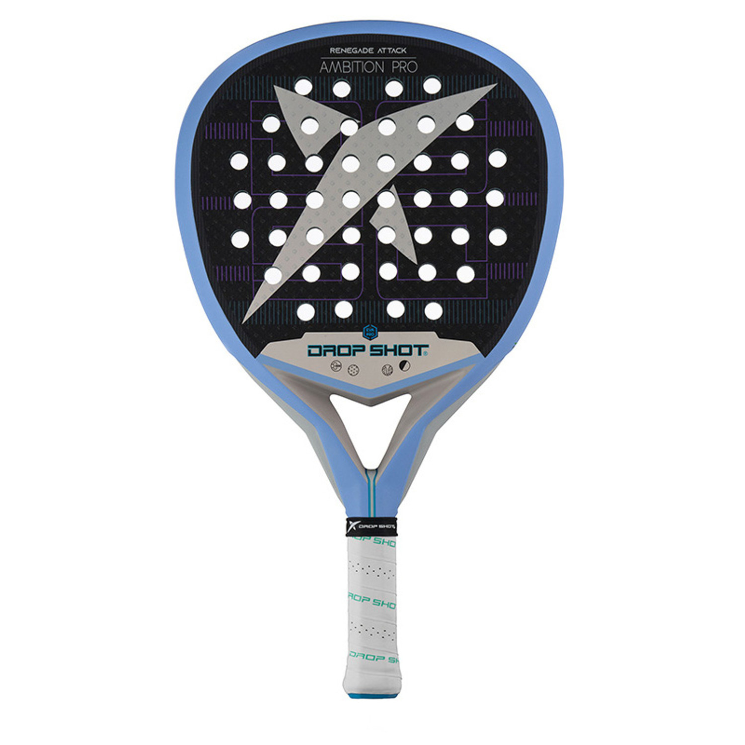 Drop Shot Drop Shot Renegade Attack Ambition Pro Padel Racket