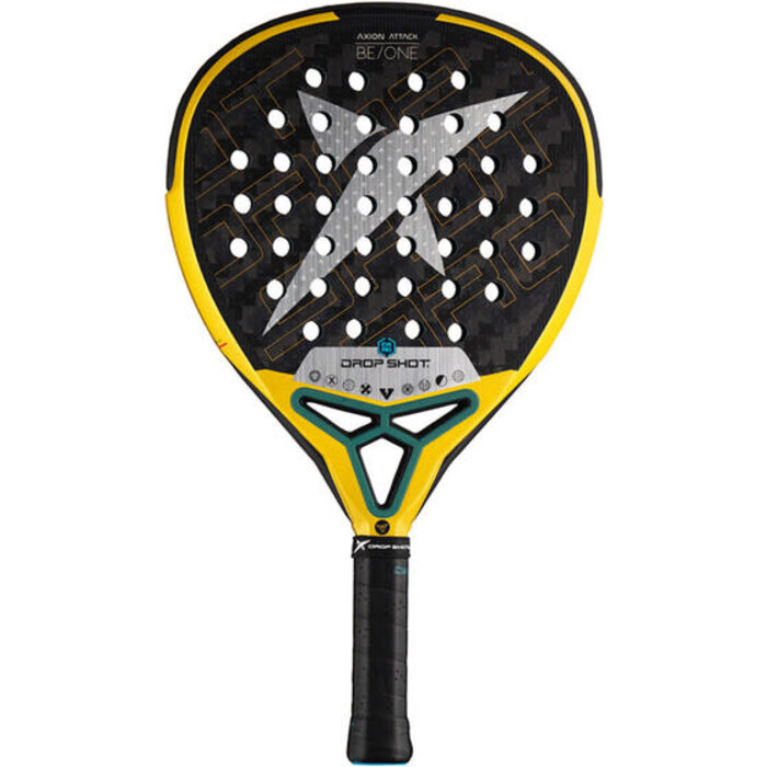 Drop shot axion attack racket