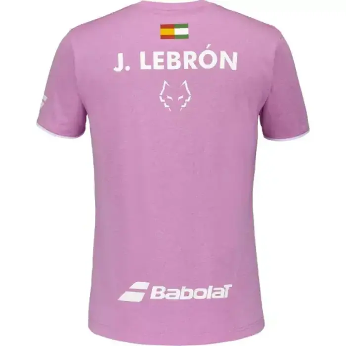 Babolat Babolat Crew Neck Tee Lebron Pink