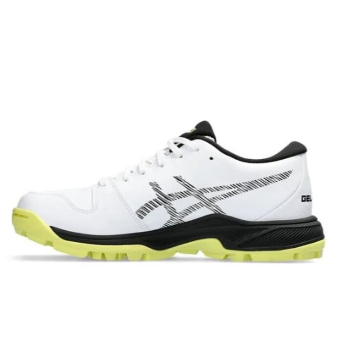 Asics Asics Gel Peake White Glow Yellow Junior Hockeyschoen
