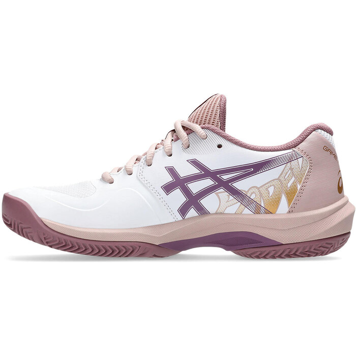Asics Asics Game FF Padelschoen Dames  White/Purple Oxide